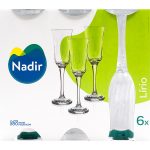 Чаша Lirio за вино 0,195 литра 6 броя