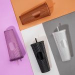 Чаша със сламка Starry sky 0,500 литра