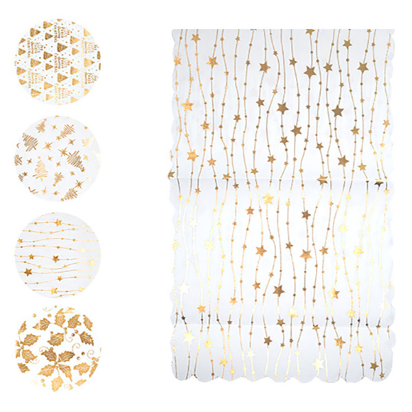 И02-21165-2 Коледен тишлайфер 33/180см декор златно