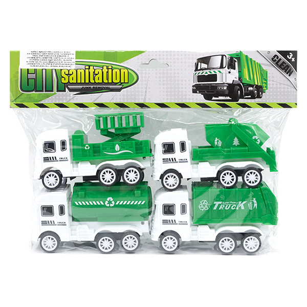 И02-22736 Комплект тежкотоварни камиони 4 броя