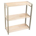 Етажерка 3 Нива Wood 78/65/29 см Бежово