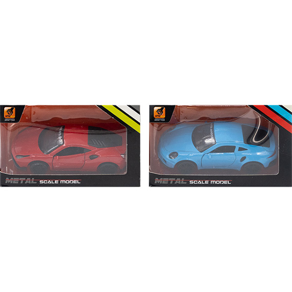 и02-22685 Кола метална с отварящи се врати pull back