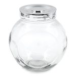 Буркан за подправки наклонен метална капачка 0,180 литра