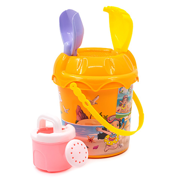 И02-20604 Комплект за пясък 6 части форми и лейка