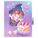Таен дневник в кутия 12/16см 45 листа СЛАДКИШИ