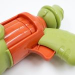 Пистолет динозавър с меки топчета 7 части 25/22,5см