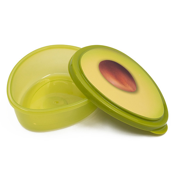 Контейнер за съхранение с декор 0,800 литра авокадо