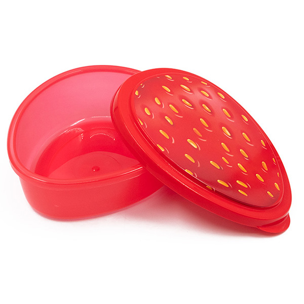 Контейнер за съхранение с декор 0,800 литра ягода