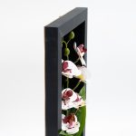 Картина 3D обемна орхидея 40/22 см лилаво