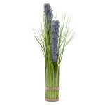 Изкуствено цвете 42 см фокстейл лилия лилаво