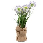 Изкуствено цвете 51 см глухарче лилаво