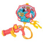 Водна базука с резервоар 37/8,1/24 см фламинго