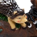 Градинска декорация кашпа таралеж и кубинка 20/7,5 см