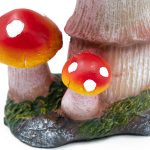 Градинска декорация класик гъби 12/14 см