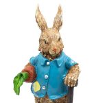 Градинска декорация заек с лопата 30 см
