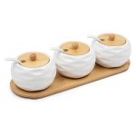 Буркани за подправки с поставка 7 части