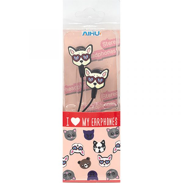 Слушалки с кабел животни куче