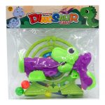 Пистолет  динозавър с мишена,меки стрели и топчета  12 части - Image 3