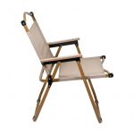 Стол сгъваем с подлакътници  53/49/76 см. слонова кост - Image 2