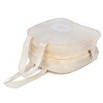 Несесер козметичен 23/22/10 см бежово