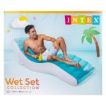 надуваем шезлонг