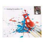 Рисуване по номера 40/50 см винтидж цветя - Image 2