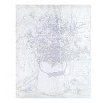 Рисуване по номера 40/50 см винтидж цветя - Image 3