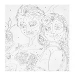 Рисуване по номера 20/20 см принцеси - Image 2