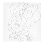 Рисуване по номера 20/20 см мишле с пандела - Image 2