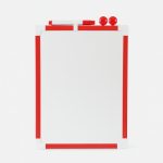 Дъска магнитна бяла 20/30 см. - Image 2