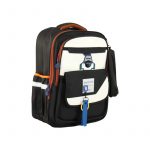 Раница с 2 отделения и 2 предни джоба и несесер 42/32/14 см. тъмно синьо - Image 3