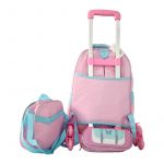 Раница тролей с 2 отделения, несесер и чанта за обяд 40/30/15см. пеперуда - Image 2