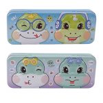 Несесер метален с 2 нива намигащи животни - Image 2