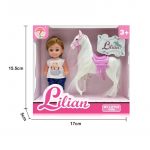 Кукла Lilian с кон 11 см.