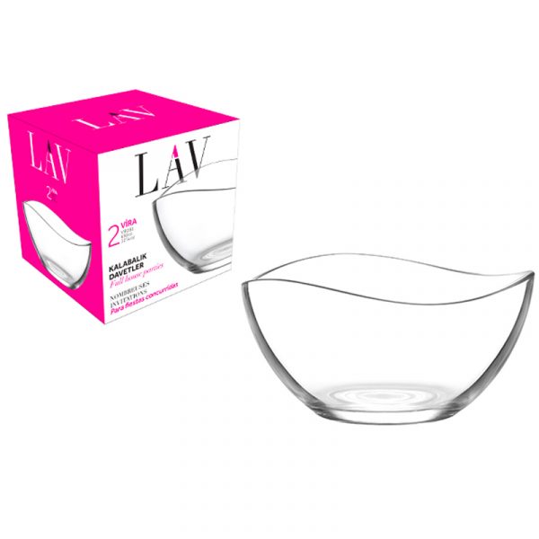 стъклена купа, Vira комплект от 2 броя