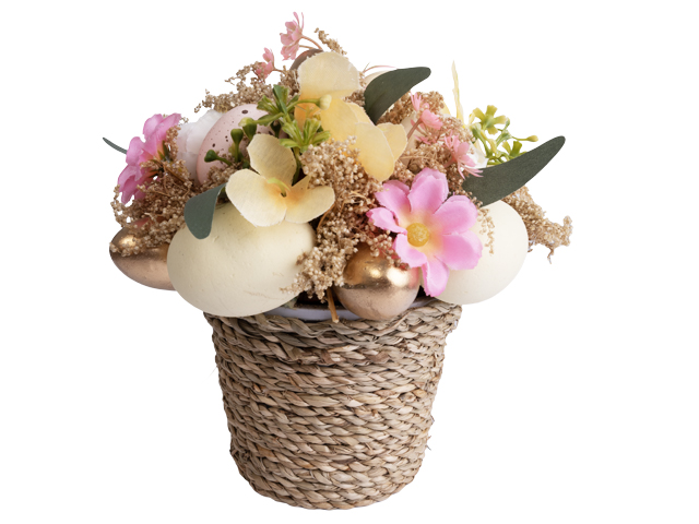 великденска декорация - кашпа