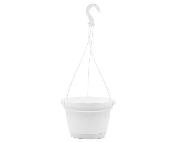 саксия висяща Далия ф14/бял