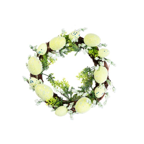 великденски венец в зелено
