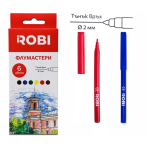 Флумастери ROBI 6 цвята 14.5 см