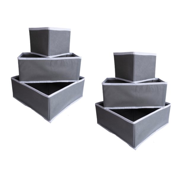 Кутия за съхранение комплект от 6 броя