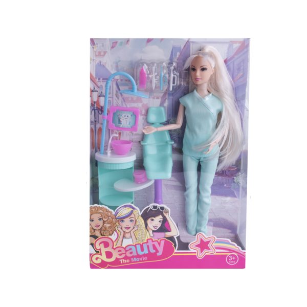 Кукла зъболекар 28 см