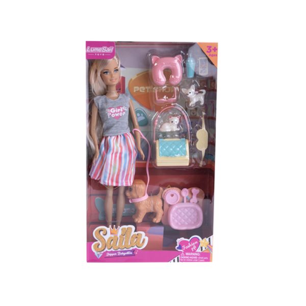 кукла с домашни любимци