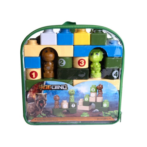 конструктор в раница - динозавър 29 части