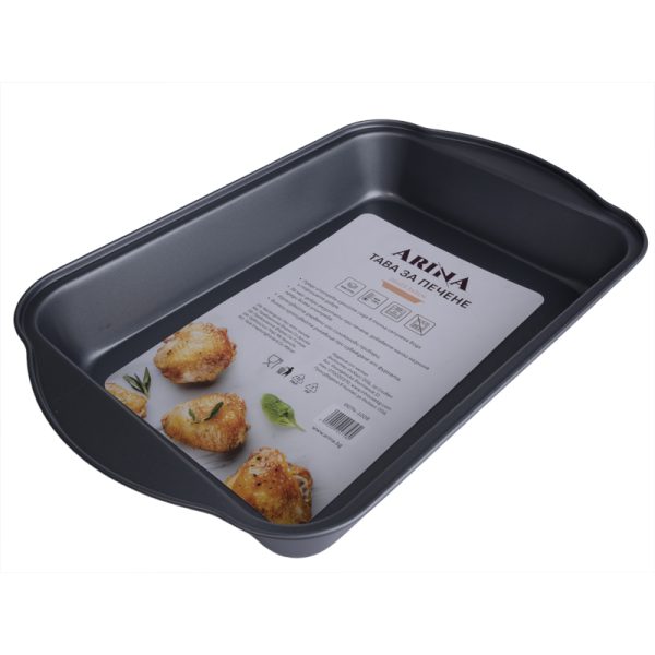 тава за печене с дръжки 36/23.5/5 см.