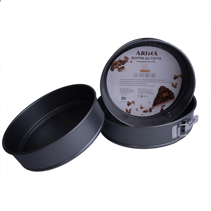 Форма за торта комплект от 3 броя