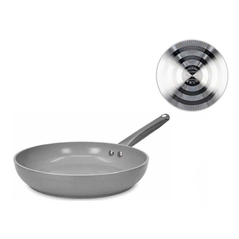 Тиган с керамично покритие EVA Ceramic Ø24x4.5 см, сив