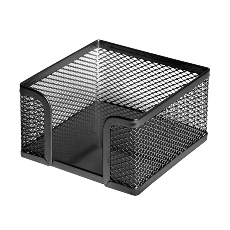 Метална поставка за листчета 9.5x9.5 см черн