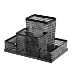 Органайзер за бюро с 4 отделения, 15.5x10x10 см,