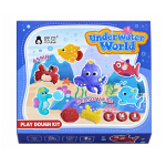 Игрален комплект с моделин, 8 цвята