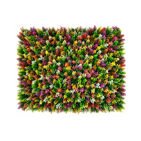 Изкуствено пано с цветна зеленина 40x60 см